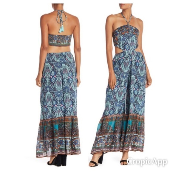 boho one piece jumpsuit
